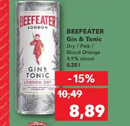 Kaufland BEEFEATER Gin & Tonic Ofertă