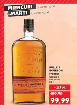 Kaufland BULLEIT BOURBON Frontier whiskey Ofertă