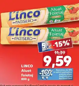Kaufland LINCO Aluat foietaj Ofertă