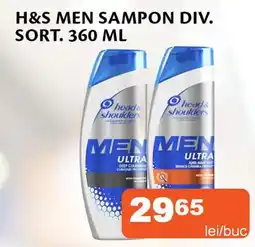 Unicarm H&S Men Sampon div. sort. Ofertă