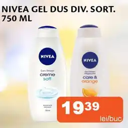 Unicarm NIVEA Gel Dus div. sort. Ofertă