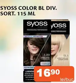 Unicarm SYOSS Color BL div. sort. Ofertă