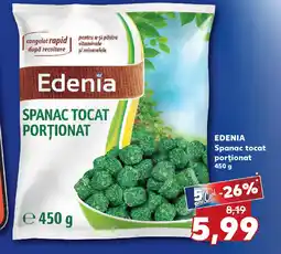 EDENIA Spanac tocat porţionat