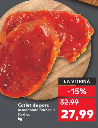 Kaufland Cotlet de porc Ofertă