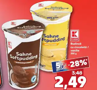 Kaufland Budincă cu ciocolată / vanilie Ofertă