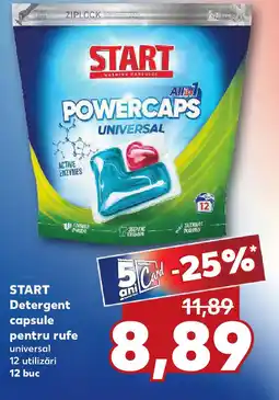 Kaufland START Detergent capsule pentru rufe Ofertă
