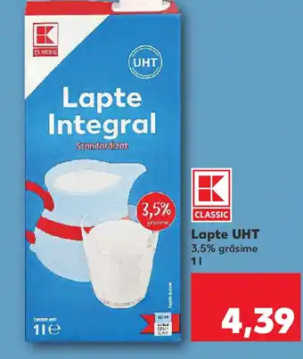 Kaufland Lapte UHT Ofertă