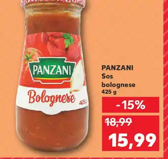 Kaufland PANZANI Sos bolognese Ofertă