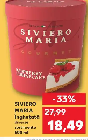 Kaufland SIVIERO MARIA Îngheţată Ofertă