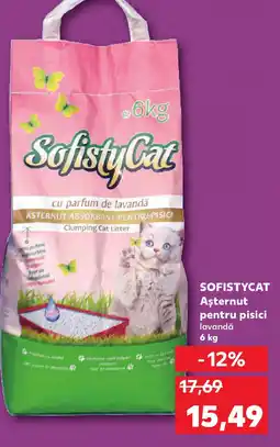 Kaufland Sofisty Cat Aşternut pentru pisici Ofertă