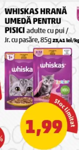 Penny WHISKAS Hrană Umedă Pentru Pisici Ofertă