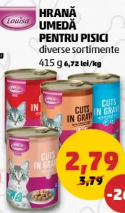 Penny LOUISA Hrană Umeda Pentru Pisici Ofertă