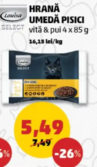Penny LOUISA Hrană Umedă Pisici Ofertă