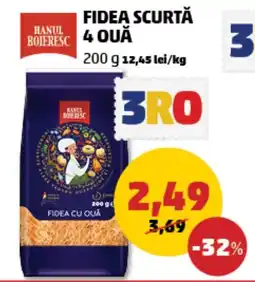 Penny Fidea Scurtă 4 Oua Ofertă