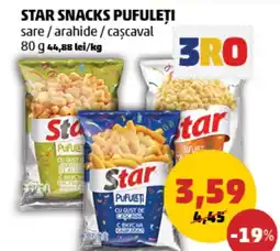 Penny STAR Snacks Pufuleți Ofertă