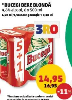 Penny BUCEGI Bere Blondă Ofertă