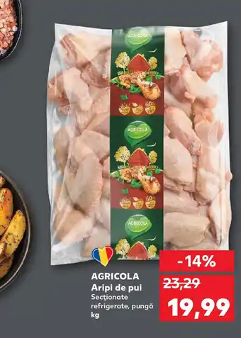 Kaufland AGRICOLA Aripi de pui Ofertă