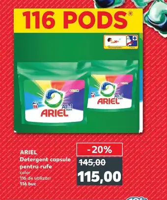 Kaufland ARIEL Detergent capsule pentru rufe Ofertă