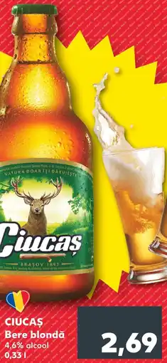 Kaufland CIUCAS Bere blondă Ofertă