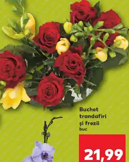 Kaufland Buchet trandafiri frezii Ofertă