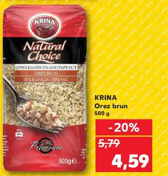 Kaufland KRINA Orez brun Ofertă