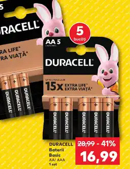Kaufland DURACELL Baterii Basic Ofertă