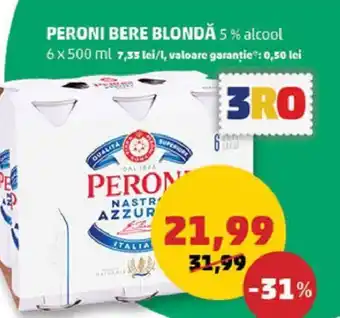 Penny PERONI Bere Blondă Ofertă