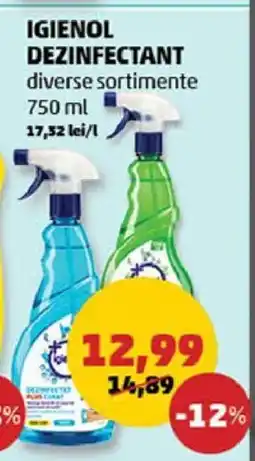 Penny IGIENOL Dezinfectant Ofertă