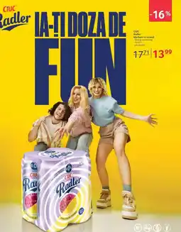 Selgros CIUC Radler Mix bere cu aromă Ofertă
