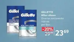 Selgros GILLETTE After shave Ofertă