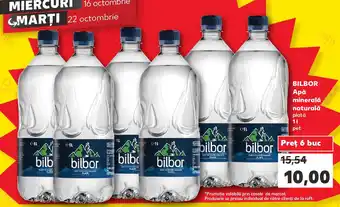 Kaufland BILBOR Apă minerală naturală Ofertă