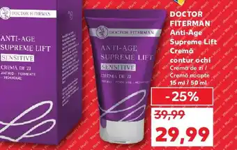 Kaufland DOCTOR FITERMAN Anti-Age Supreme Lift Crema contur ochi Ofertă