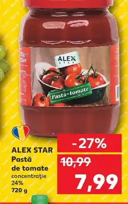Kaufland ALEX STAR Pastă de tomate Ofertă