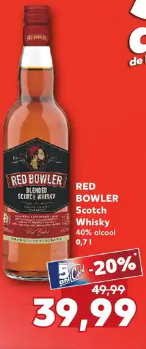 Kaufland RED BOWLER Scotch Whisky Ofertă