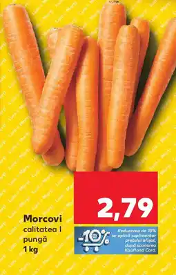 Kaufland Morcovi Ofertă
