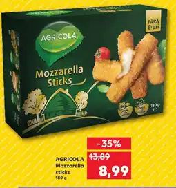 Kaufland AGRICOLA Mozzarella sticks Ofertă