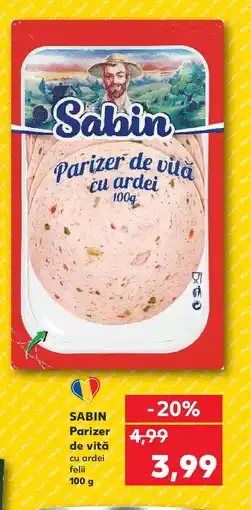 Kaufland SABIN Parizer de vita Ofertă