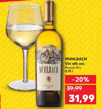 Kaufland MÜHLBACH Vin alb sec Ofertă