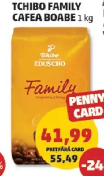 Penny TCHIBO Family cafea boabe Ofertă