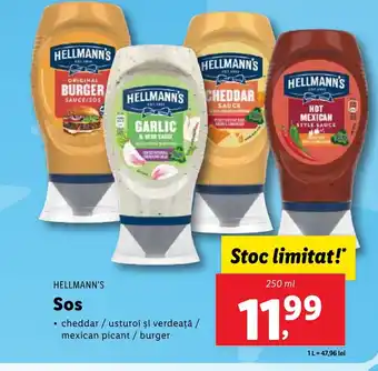 Lidl HELLMANN'S Sos Ofertă