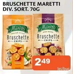 Unicarm BRUSCHETTE MARETTI Div. sort. Ofertă