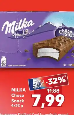 Kaufland MILKA Choco Snack Ofertă