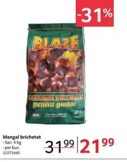 Selgros Mangal brichetat Ofertă
