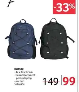 Selgros Rucsac Ofertă