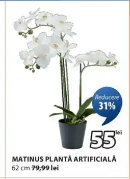 JYSK Matinus plantă artificială Ofertă