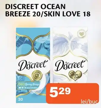 Unicarm DISCREET Ocean breeze 20/skin love 18 Ofertă