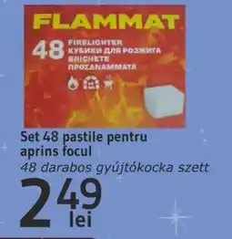Supeco Set 48 pastile pentru aprins focul Ofertă
