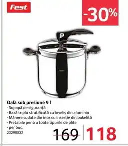 Selgros Oală sub presiune Ofertă