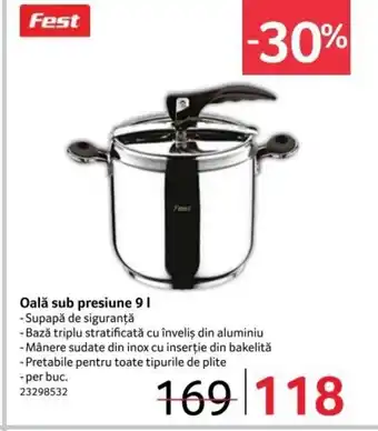 Selgros Oală sub presiune Ofertă