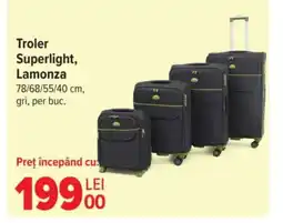 Troler Superlight, Lamonza